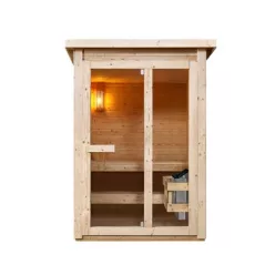   Szauna, Sanotechnik Helsinki két-és háromszemélyes, kültéri finn szauna F30150