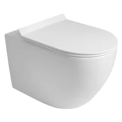   WC, Aqualine Carlo Vortex Rimless fali WC, 36x53 cm PRX.101.851