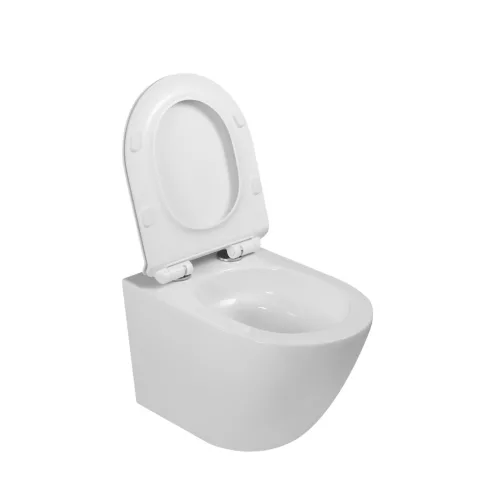 WC, Invena Tavro fali wc soft-close wc tetővel, fehér CE-71-001-Y