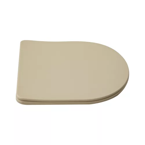 WC, Invena Tavro fali wc soft-close wc tetővel, cappuccino CE-71-008-Y