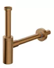 Mosdó szifon, Sapho Bonomini Inoxmater mosdó szifon, inox/matt réz 0581RG32K6