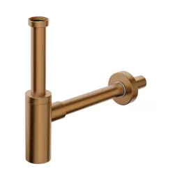   Mosdó szifon, Sapho Bonomini Inoxmater mosdó szifon, inox/matt réz 0581RG32K6
