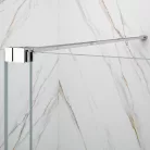 Zuhanykabin, Sapho Gelco Spirit Black zuhanykabin, 100x80 cm, króm GI1010GI3580