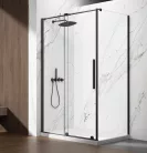 Zuhanykabin, Sapho Gelco Spirit Black zuhanykabin, 120x100 cm, fekete GI1012BGI3510B