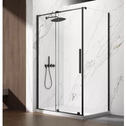   Zuhanykabin, Sapho Gelco Spirit Black zuhanykabin, 140x80 cm, fekete GI1014BGI3580B