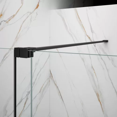 Zuhanykabin, Sapho Gelco Spirit Black zuhanykabin, 140x80 cm, fekete GI1014BGI3580B