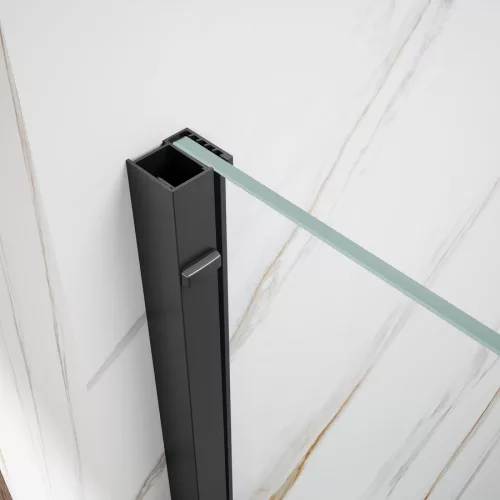 Zuhanykabin, Sapho Gelco Spirit Black zuhanykabin, 140x80 cm, fekete GI1014BGI3580B