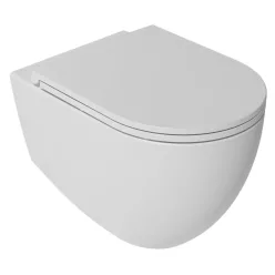   WC, Sapho Isvea Infinity Rimless fali wc 36,5x53 cm, matt fehér 10NF02005-2L