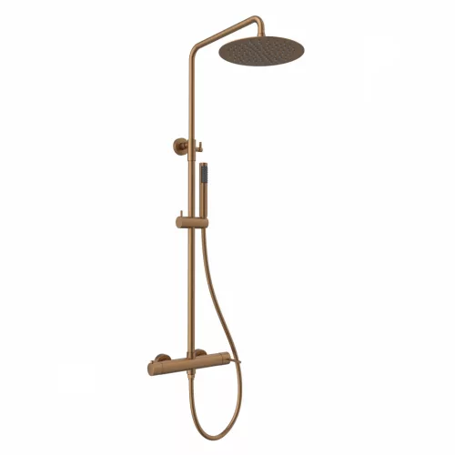 Zuhanyszett, Wellis Altona zuhanyoszlop brushed rose gold WZ00113