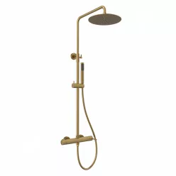 Zuhanyszett, Wellis Altona zuhanyoszlop brushed gold WZ00112