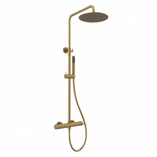 Zuhanyszett, Wellis Altona zuhanyoszlop brushed gold WZ00112
