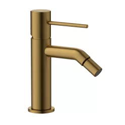   Bidé csaptelep, Wellis Altona bidé csaptelep brushed gold ACS0412