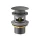 Lefolyó, Wellis mosdó lefolyó, click-clack, túlfolyós mosdókhoz, brushed gun metal grey WF00203