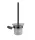 WC kefe tartó, Wellis Ischia fali wc kefe tartó brushed gun metal grey WE00200