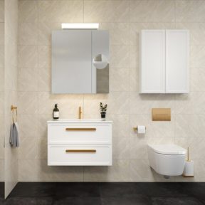 Komplett fürdőszobabútor