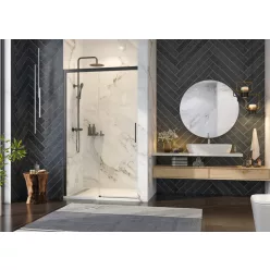 Zuhanyajtó, Aquatek WELLNESS BLACK B2 125x200
